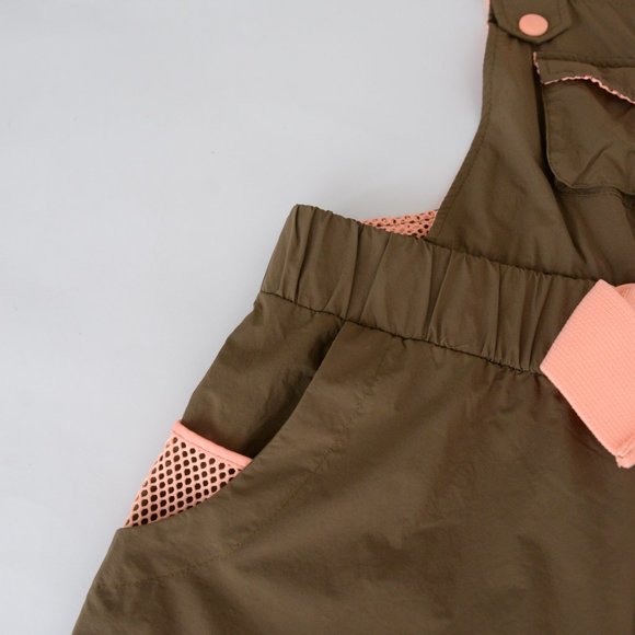 Free People FP Movement Morning Meadow Green Utility Onesie Jumpsuit Gorpcore S - Picture 11 of 14